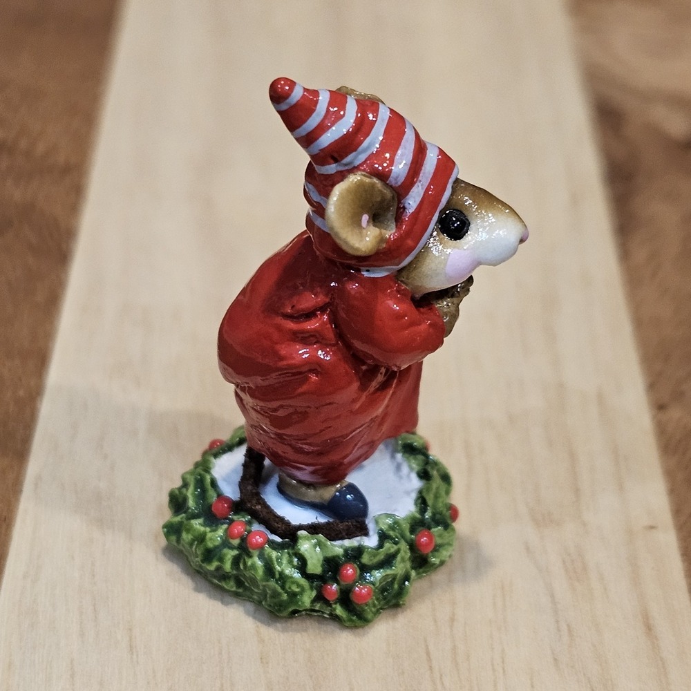 Wee Forest Folk CC-1 Scrooge Christmas Carol Retired Signed AP, No WFF Box 1987 - Picture 9 of 13